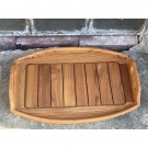 Brett i teak m/håndtak, stort Teak serveringbrett 29x 42 - MDHome thumbnail
